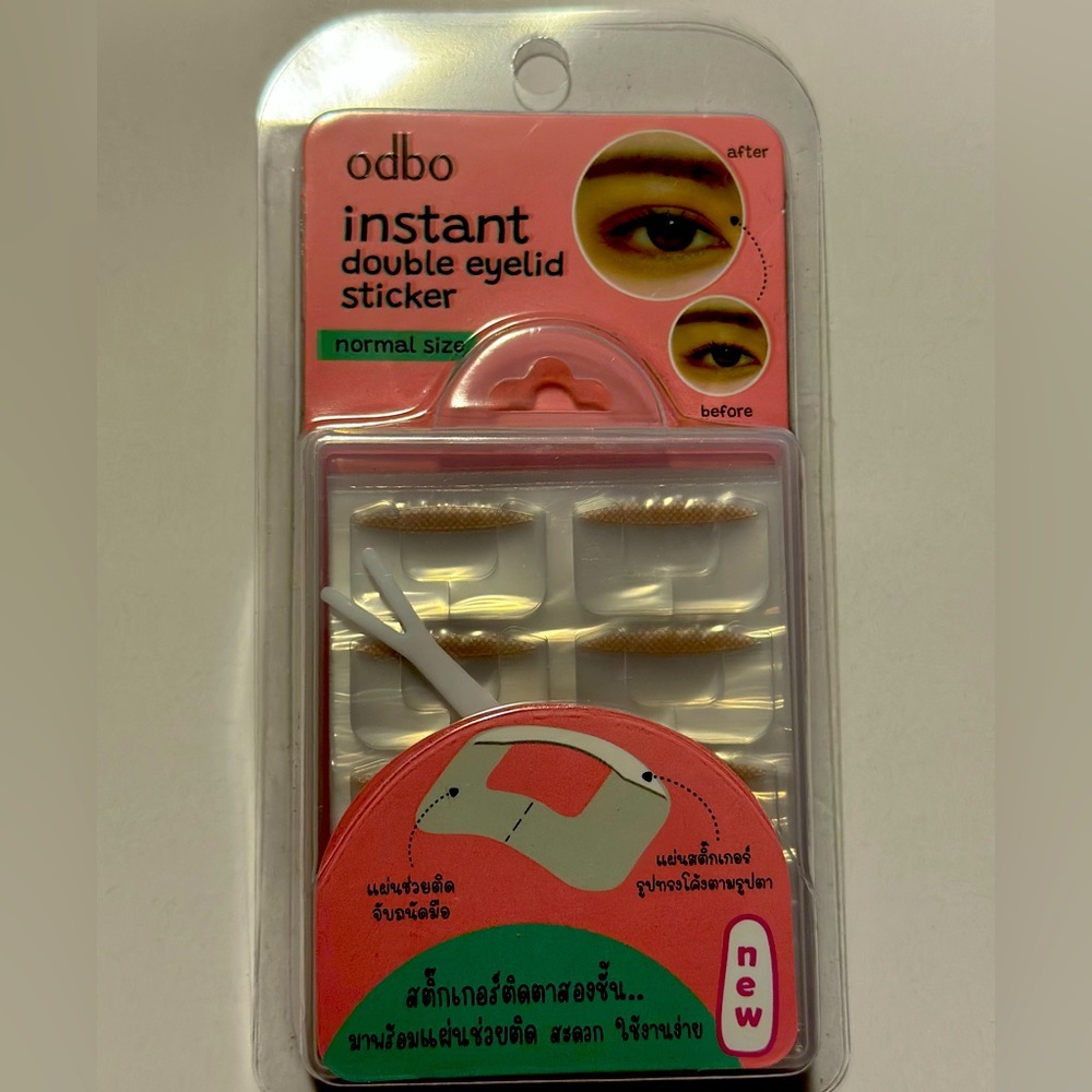 Instant eyelid sticker